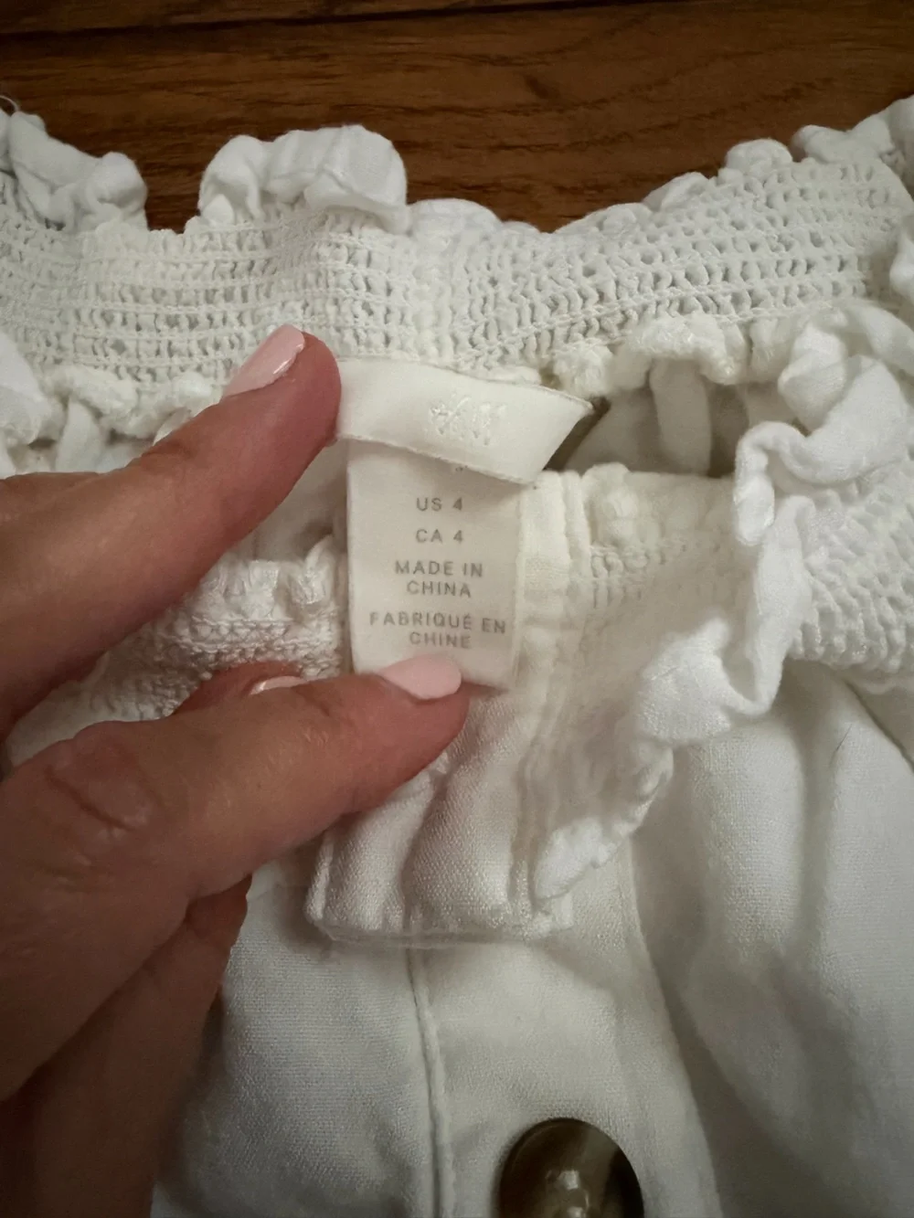 H&M Cropped Ruffle Top - Picture 4 of 5